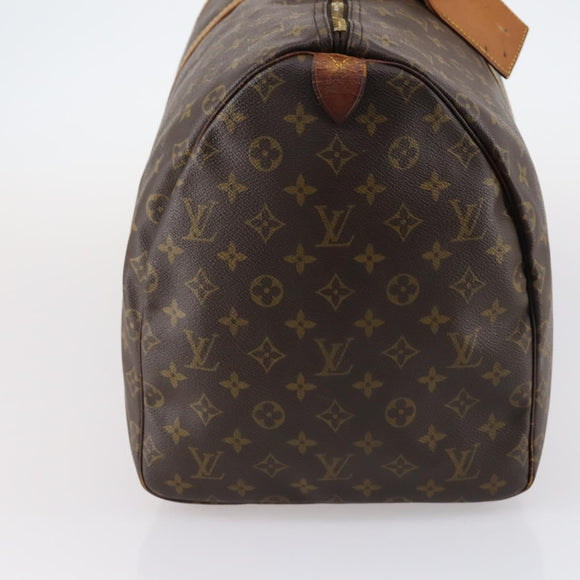 LOUIS VUITTON Monogram Keepall 55 Boston Bag M41424 LV Auth 145230