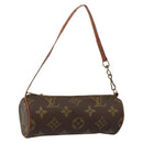 LOUIS VUITTON Monogram Papillon Pouch LV Auth 145233-1