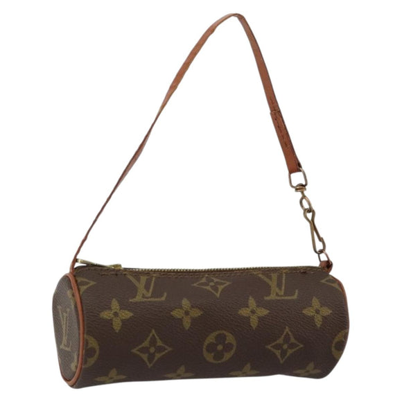 LOUIS VUITTON Monogram Papillon Pouch LV Auth 145233
