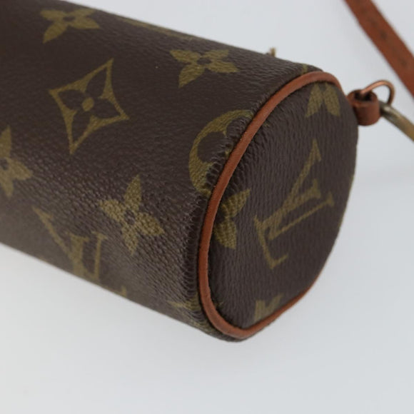 LOUIS VUITTON Monogram Papillon Pouch LV Auth 145233