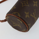 LOUIS VUITTON Monogram Papillon Pouch LV Auth 145233-15