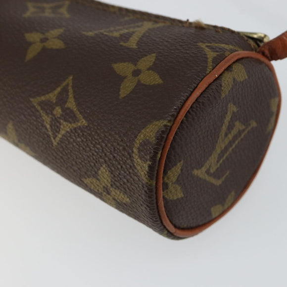 LOUIS VUITTON Monogram Papillon Pouch LV Auth 145233