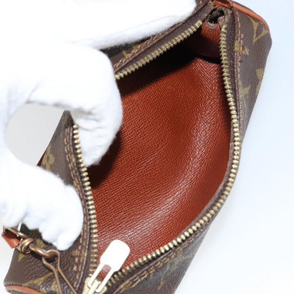 LOUIS VUITTON Monogram Papillon Pouch LV Auth 145233