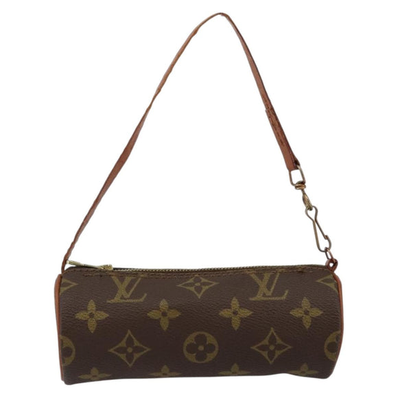 LOUIS VUITTON Monogram Papillon Pouch LV Auth 145233