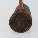 LOUIS VUITTON Monogram Papillon Pouch LV Auth 145233-4