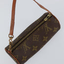 LOUIS VUITTON Monogram Papillon Pouch LV Auth 145233-6