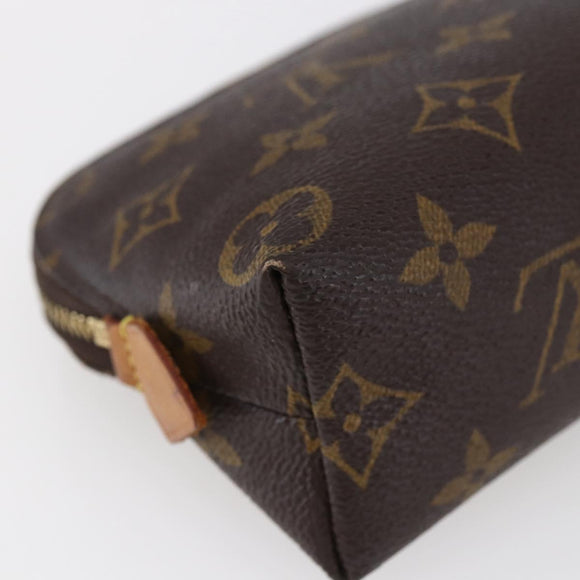 LOUIS VUITTON Monogram Pochette Cosmetic PM Pouch M43998 LV Auth 145238