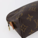 LOUIS VUITTON Monogram Pochette Cosmetic PM Pouch M43998 LV Auth 145238-14