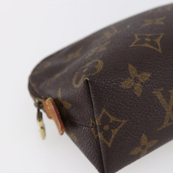 LOUIS VUITTON Monogram Pochette Cosmetic PM Pouch M43998 LV Auth 145238