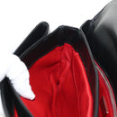 PRADA Chain Shoulder Bag Nylon Black Silver 1BD009 Auth 145246M-27