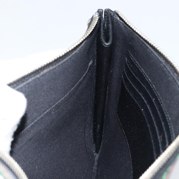 GUCCI GG Psychedelic Clutch Bag PVC Multicolor Silver 601087 Auth 145251