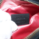 GUCCI GG Marmont Chain Shoulder Bag Velor Black Gold 448065 Auth 145252M-24