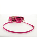 Christian Dior Cannage Lady D Joy Micro Bag Lamb Skin 2way Pink Auth 145262SM-8