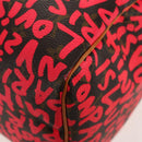 LOUIS VUITTON Monogram Graffiti Speedy 30 Hand Bag Pink M93704 LV Auth 145265A-15