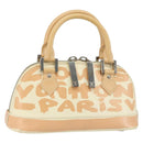 LOUIS VUITTON Monogram Graffiti Alma PM Hand Bag White M92178 LV Auth 145266-1