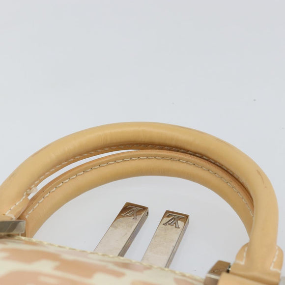 LOUIS VUITTON Monogram Graffiti Alma PM Hand Bag White M92178 LV Auth 145266