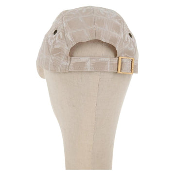 CHANEL New Travel line Cap Nylon M Beige CC Auth 145268V - 0