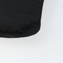 PRADA Shoulder Bag Nylon Black Silver Auth 145272-17