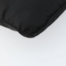 PRADA Shoulder Bag Nylon Black Silver Auth 145272-18