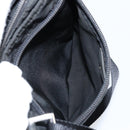 PRADA Shoulder Bag Nylon Black Silver Auth 145272-24