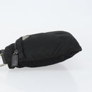 PRADA Shoulder Bag Nylon Black Silver Auth 145272-5