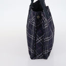 BURBERRY Nova Check Hand Bag Nylon 2Set Khaki Navy Auth 145273-12