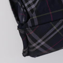 BURBERRY Nova Check Hand Bag Nylon 2Set Khaki Navy Auth 145273-16
