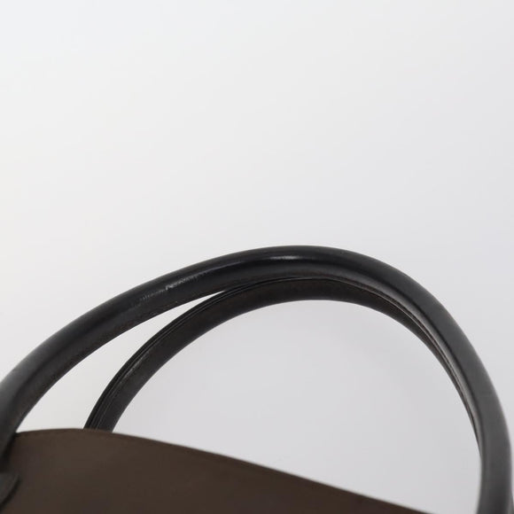 BURBERRY Nova Check Hand Bag Nylon 2Set Khaki Navy Auth 145273