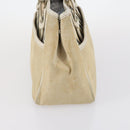 BURBERRY Nova Check Hand Bag Nylon Canvas 2Set Beige Auth 145274-12