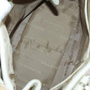 BURBERRY Nova Check Hand Bag Nylon Canvas 2Set Beige Auth 145274-17