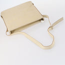 Salvatore Ferragamo Shoulder Bag Leather Canvas 2 Set Beige Navy Auth 145275-5