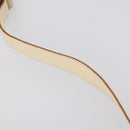 Salvatore Ferragamo Shoulder Bag Leather Canvas 2Set Beige Navy Auth 145275-6