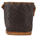 LOUIS VUITTON Monogram Noe Shoulder Bag M42224 LV Auth 145285-13