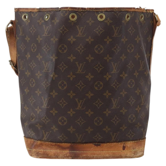 LOUIS VUITTON Monogram Noe Shoulder Bag M42224 LV Auth 145285