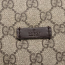 GUCCI GG Supreme Tote Bag PVC Leather Beige Gold 353440 Auth 145287-17