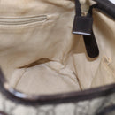 GUCCI GG Supreme Tote Bag PVC Leather Beige Gold 353440 Auth 145287-19