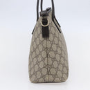GUCCI GG Supreme Tote Bag PVC Leather Beige Gold 353440 Auth 145287-4