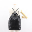 CHANEL Matelasse Backpack Caviar Skin Black Gold CC Auth 145289-21