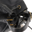 CHANEL Matelasse Backpack Caviar Skin Black Gold CC Auth 145289-6