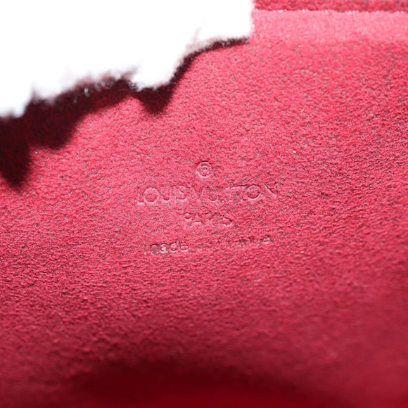 LOUIS VUITTON Multicolor Pochette Accessoires Pouch White M92649 LV Auth 145300V