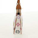 LOUIS VUITTON Multicolor Pochette Accessoires Pouch White M92649 LV Auth 145300V-4