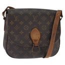 LOUIS VUITTON Monogram Saint Cloud GM Shoulder Bag M51242 LV Auth 145301-1