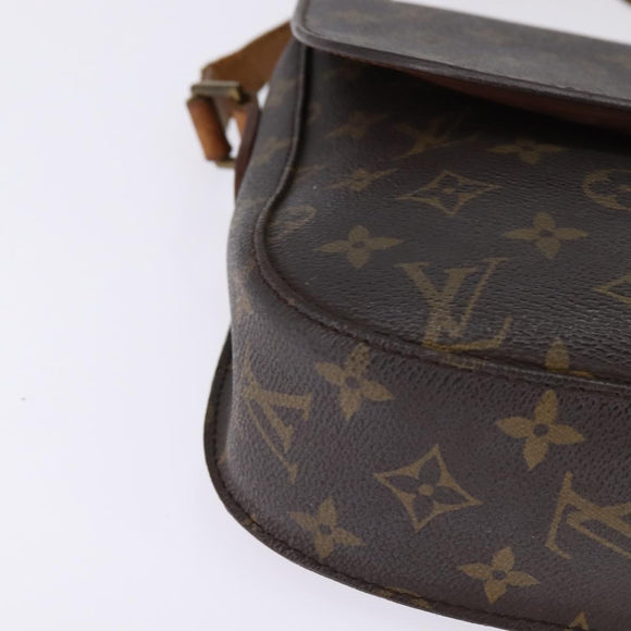 LOUIS VUITTON Monogram Saint Cloud GM Shoulder Bag M51242 LV Auth 145301