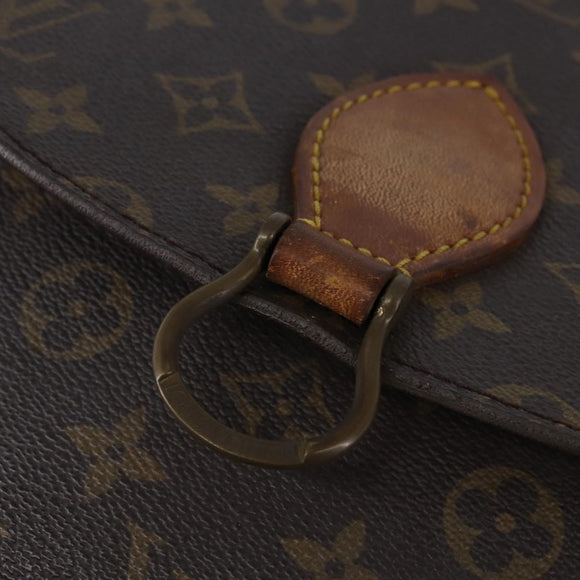 LOUIS VUITTON Monogram Saint Cloud GM Shoulder Bag M51242 LV Auth 145301