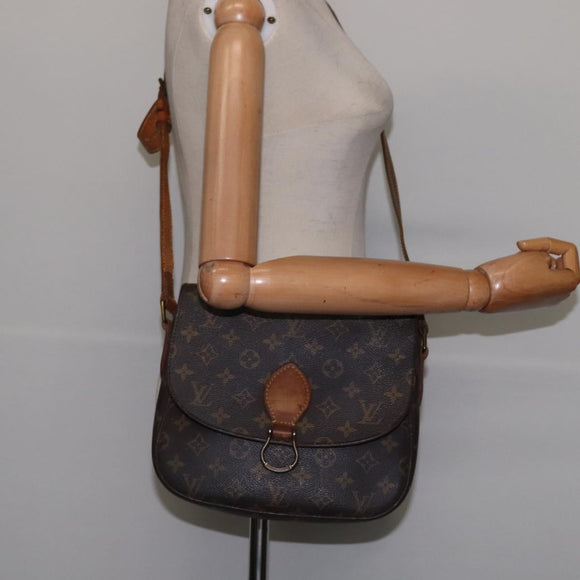 LOUIS VUITTON Monogram Saint Cloud GM Shoulder Bag M51242 LV Auth 145301