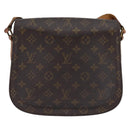LOUIS VUITTON Monogram Saint Cloud GM Shoulder Bag M51242 LV Auth 145301-2