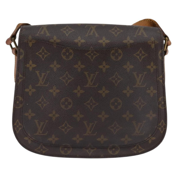 LOUIS VUITTON Monogram Saint Cloud GM Shoulder Bag M51242 LV Auth 145301