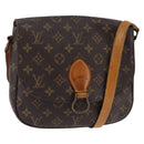 LOUIS VUITTON Monogram Saint Cloud GM Shoulder Bag M51242 LV Auth 145302-1