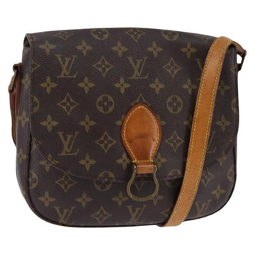 LOUIS VUITTON Monogram Saint Cloud GM Shoulder Bag M51242 LV Auth 145302
