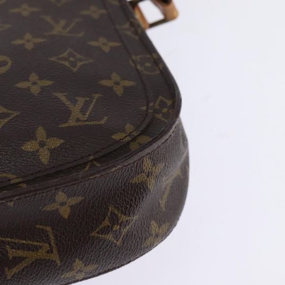 LOUIS VUITTON Monogram Saint Cloud GM Shoulder Bag M51242 LV Auth 145302